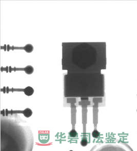 对电路板的电子元器件进行X-Ray检查
