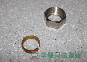 分水器接口铜圈断裂