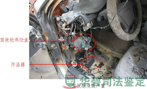 现场勘验涉案车辆2